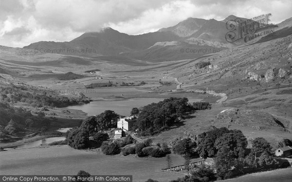 Photo of Capel Curig, And Snowdon c.1958