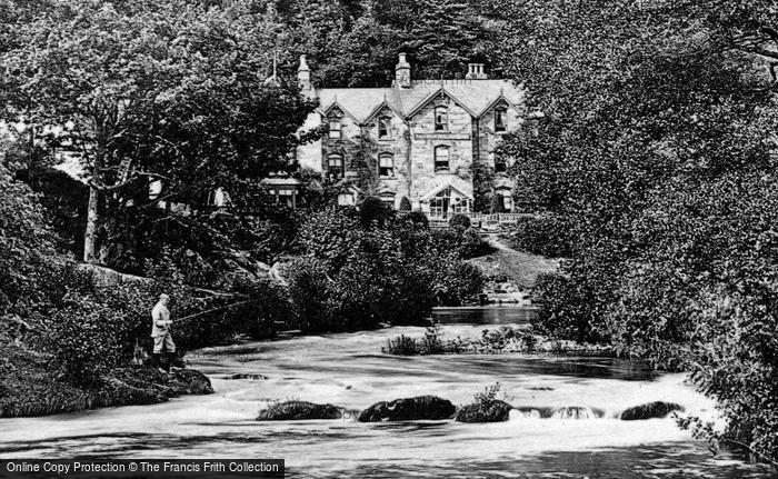 Photo of Capel Curig, Fishing Near Tan Y Bwlch Hotel 1891
