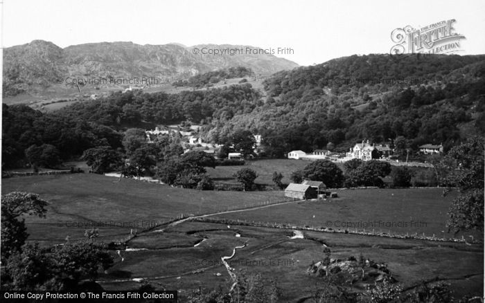 Photo of Capel Curig, General View c.1936