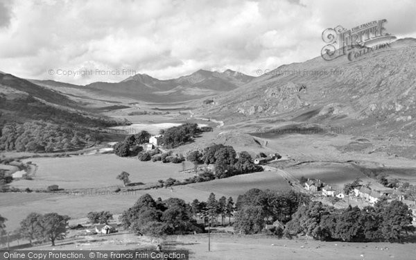 Photo of Capel Curig, Looking Towards Snowdon c.1958