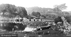 Pont Y Bala Bridge Over Outflow Of Llynnau Mymbyr c.1870, Capel Curig