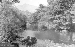 River Llugwy And Moel Siabod c.1960, Capel Curig