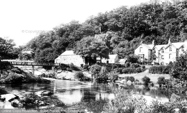 Photo of Capel Curig, The Llugwy Valley 1891