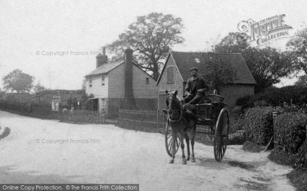 Photo of Capel, Horse And Cart 1906