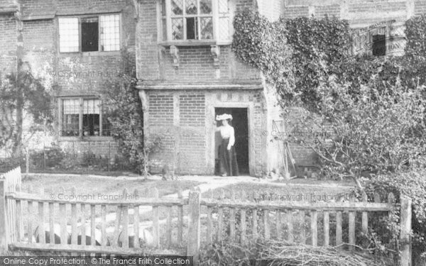 Photo of Capel, Lady At Bennetts Farm 1906