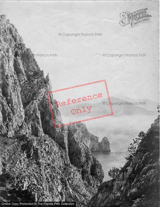 Photo of Capri, c.1872