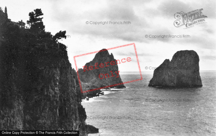 Photo of Capri, Faraglioni c.1930