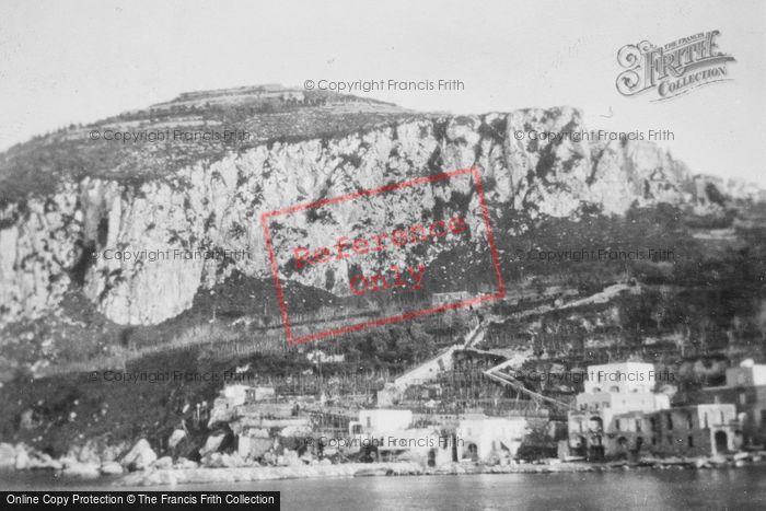 Photo of Capri, From The Sea c.1930
