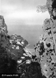 Marina Grande From Monte San Michele c.1930, Capri