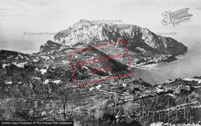 Photo of Capri, Monte Solaro c.1930