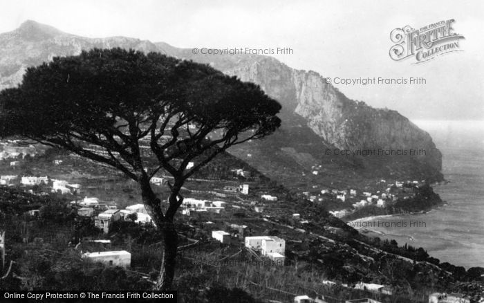 Photo of Capri, View From Monte Tibeiro c.1930