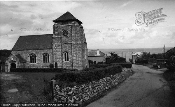 Photo of Carbis Bay, All Saints Church c.1955
