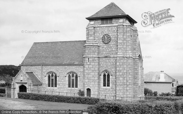 Photo of Carbis Bay, All Saints Church c.1955