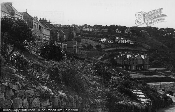 Photo of Carbis Bay, Carbis Bay Hotel c.1955