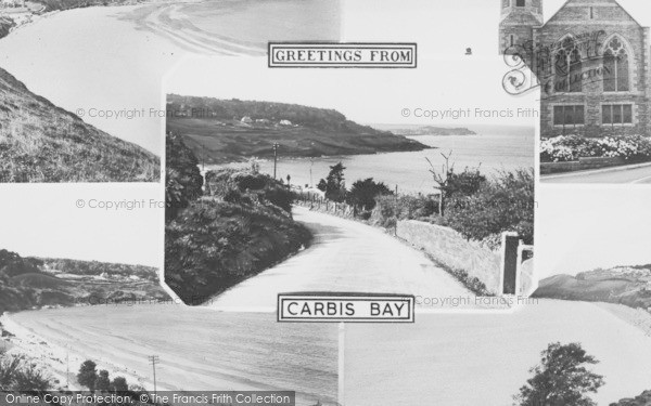 Photo of Carbis Bay, Composite c.1955