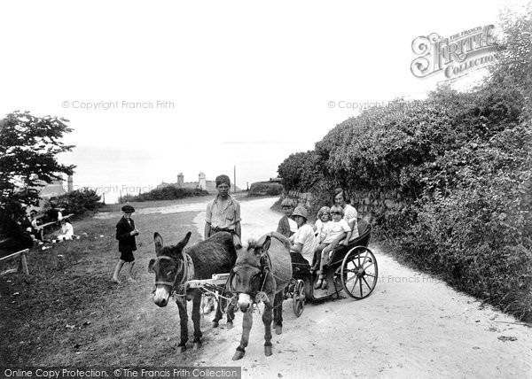 Photo of Carbis Bay, Donkey Cart 1928
