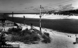 Lelant Estuary c.1955, Carbis Bay