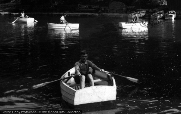 Photo of Carbis Bay, Payne's Boating Lake 1935