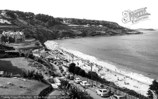 Photo of Carbis Bay, The Beach c.1955