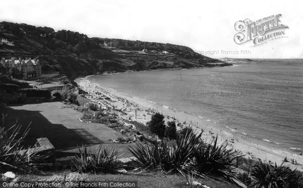 Photo of Carbis Bay, The Beach c.1955