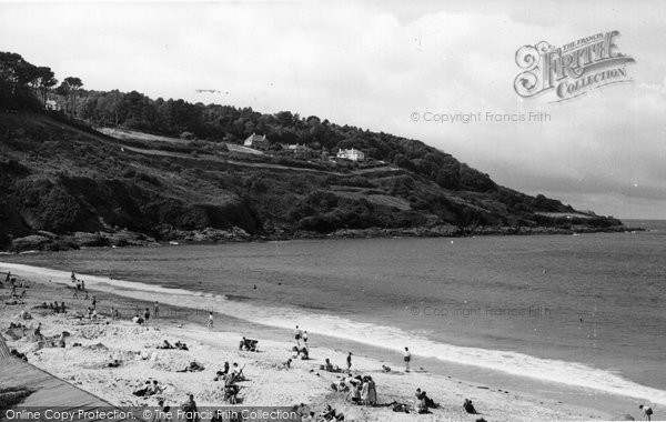 Photo of Carbis Bay, The Beach c.1955