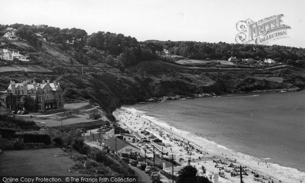 Photo of Carbis Bay, The Beach c.1955