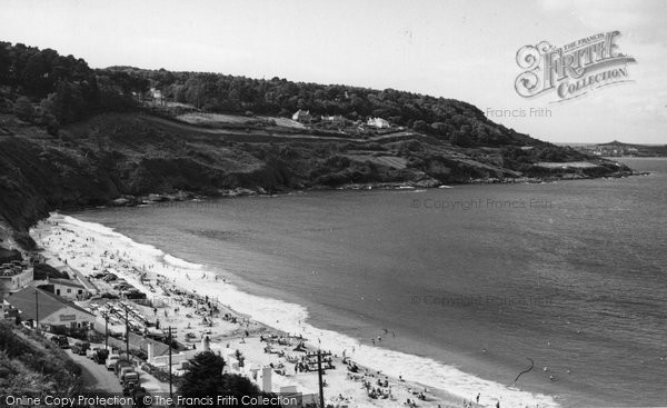 Photo of Carbis Bay, The Beach c.1955