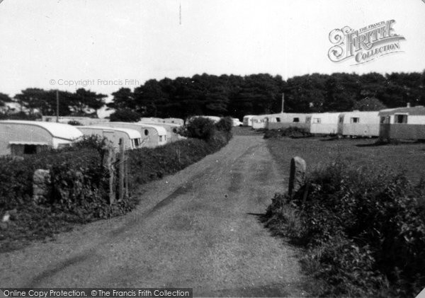 Photo of Carbis Bay, The Caravan Park c.1960