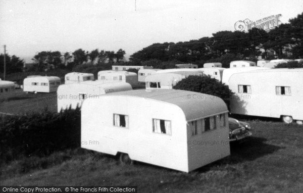 Photo of Carbis Bay, The Caravan Park c.1960