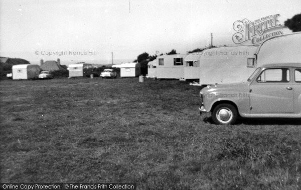 Photo of Carbis Bay, The Caravan Park c.1960