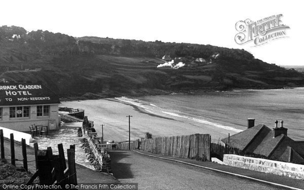 Photo of Carbis Bay, The Sands And Headland c.1955