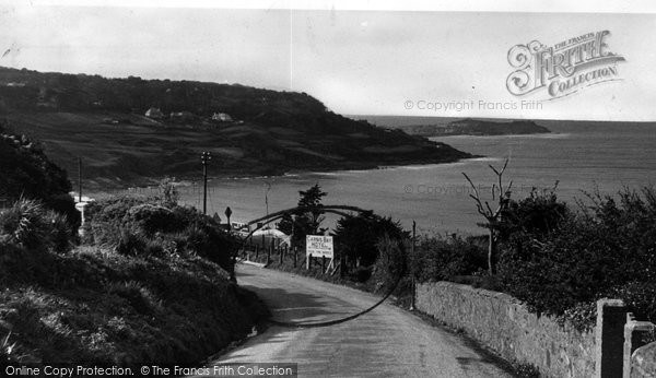 Photo of Carbis Bay, View From The Hill c.1955