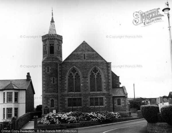 Photo of Carbis Bay, Wesleyan Church c.1955