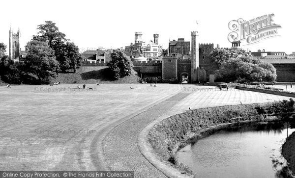 Photo of Cardiff, Castle Green c.1960