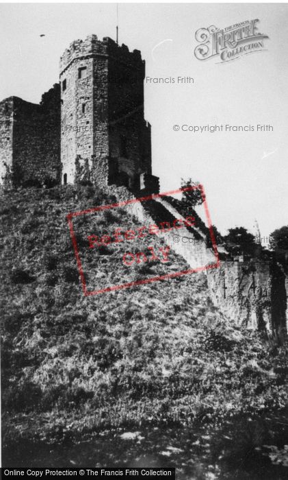 Photo of Cardiff, Castle Keep c.1960