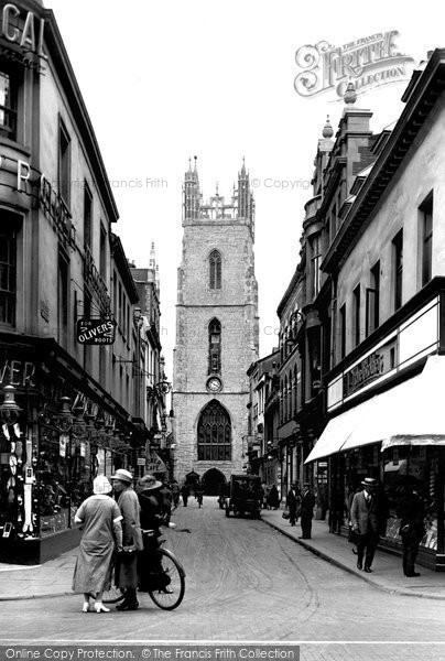 Photo of Cardiff, Church Street 1925