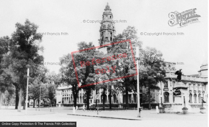 Photo of Cardiff, City Centre c.1965