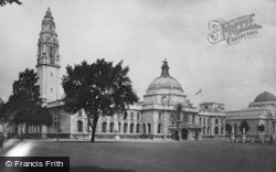 City Hall And Law Courts 1925, Cardiff