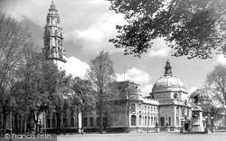 City Hall c.1955, Cardiff