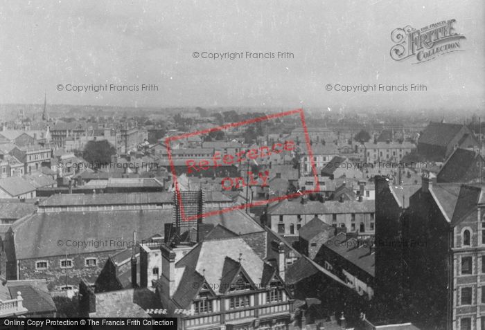 Photo of Cardiff, From St John's Church 1893