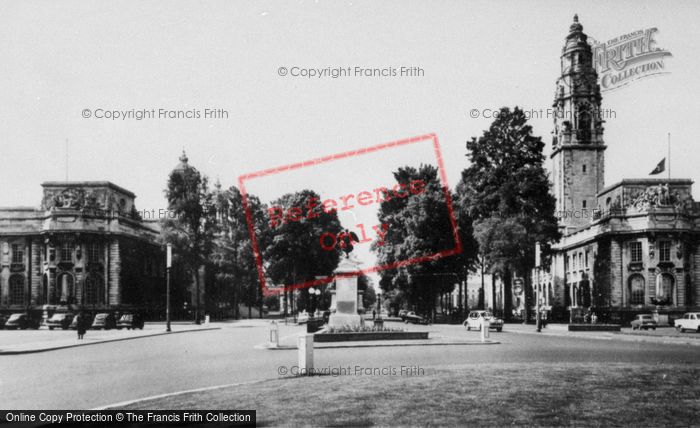 Photo of Cardiff, Kingsway c.1955