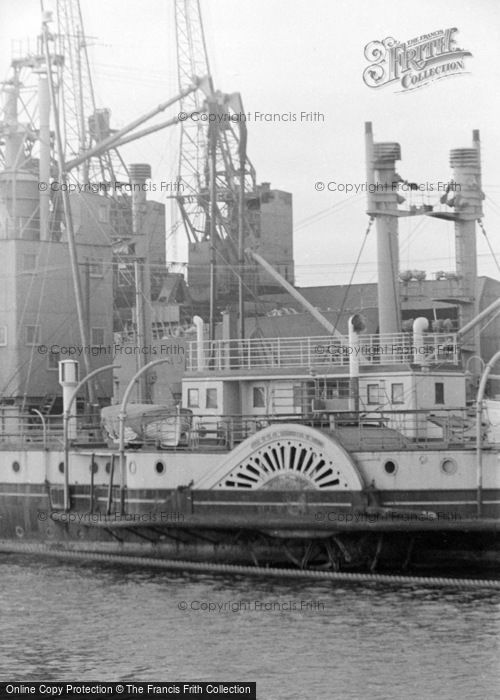 Photo of Cardiff, Paddle Steamer 1962