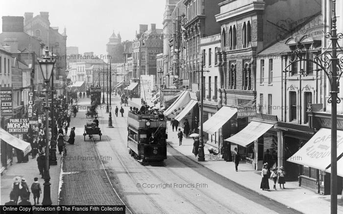 Photo of Cardiff, Queen Street 1902