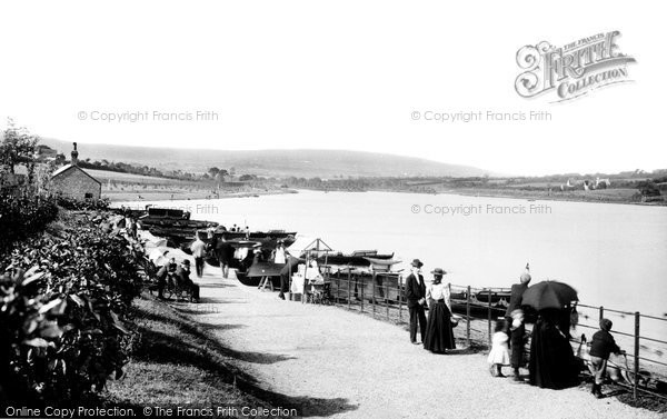 Photo of Cardiff, Roath Park Lake 1896