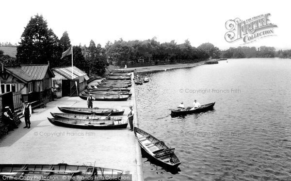 Photo of Cardiff, Roath Park Lake 1925