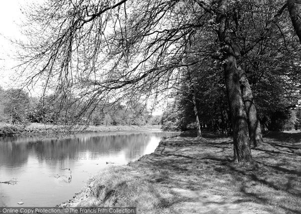 Photo of Cardiff, Sophia Gardens And River Taff c.1950