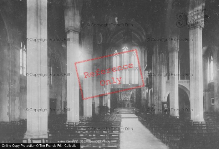 Photo of Cardiff, St German's Church Interior 1899