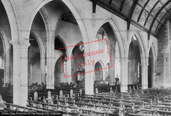 Photo of Cardiff, St John's Church Interior 1893