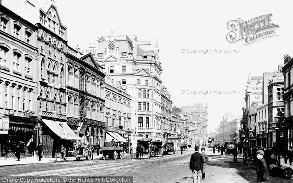 Photo of Cardiff, St Mary Street 1893