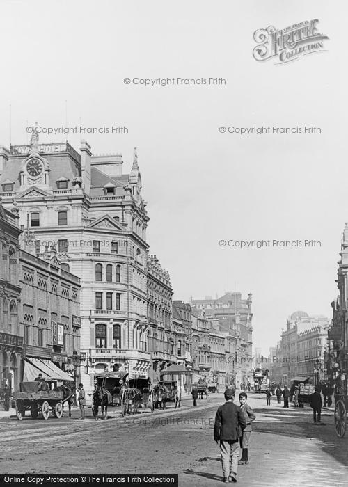 Photo of Cardiff, St Mary Street 1893